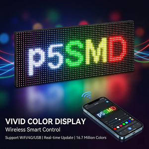 Prix d'usine, éclairage ambiant flexible pour voiture, affichage matriciel LED intelligent, livraison rapide en 1 à 2 jours, panneau LED - Product Image 3