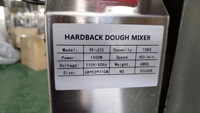 15Kg 50Kg Deegmixer Machine Roestvrijstalen Horizontale Spiraal Brooddeeg Mixer Maker Meelmixer Voor Het Mengen Van Koekjesdeeg