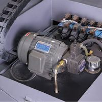 Scie à ruban horizontale hydraulique automatique CNC à double colonne pour métaux, machine de découpe de haute précision pour la vente en gros