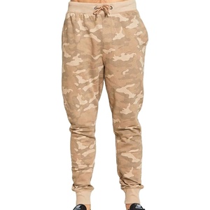 High Quality Polyester Cotton <b>Drawstring</b> <b>Trousers</b> Men's Camo Printed Jogger Sweatpants - Product Image 2