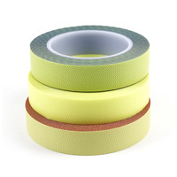 Ruban de masquage en silicone double face en polyester résistant à la chaleur pour sablage intensif, protection et retrait propre