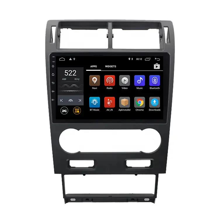 Zwo-autoradio Android, dsp, lecteur DVD, Navigation Gps, Audio tactile, stéréo, unité centrale, enregistreur cassette, pour voiture Ford Mondeo 3