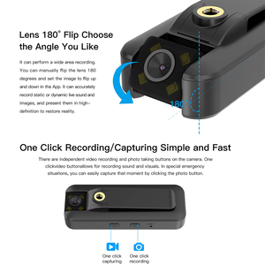 便携式Wifi 4g迷你相机1500毫安电池充电电池相机Wifi无线家用迷你相机CB77 3MP - Product Image 5