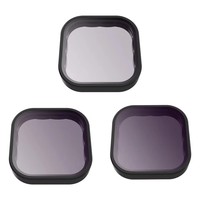 Telesin Lot de 4 accessoires de kit de filtre d'objectif CPL ND8 ND16 ND32 pour caméra d'action GoPro 13
