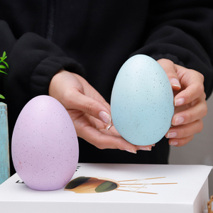 ديكورات بيض عيد الفصح اللطيفة بتخفيضات كبيرة من Redeco ، نحت عيد الفصح ، تماثيل بيض عيد الفصح الملونة ، ديكورات سطح المكتب - Product Image 2