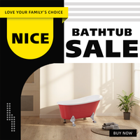 Baignoire autoportante ovale moderne pour, vente en gros d'usine, usage domestique, salle de bain, hôtel, projet villa