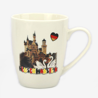 Tasses en céramique en gros, impression personnalisée du logo, porcelaine, souvenir touristique allemand, tasse à thé ou à café