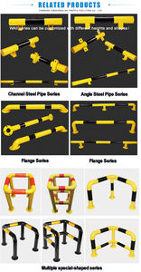 Barandilla <span class=keywords><strong>de</strong></span> Protección Anticorrosión <span class=keywords><strong>de</strong></span> Acero para Equipos y Maquinaria, Barandilla Anticollisiones <span class=keywords><strong>de</strong></span> Tamaño Personalizado para Protección <span class=keywords><strong>de</strong></span> Hidrantes Contra Incendios - Product Image 3