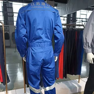Coverall made of 100% Cotton overall safety wear protective wear industrial uniform