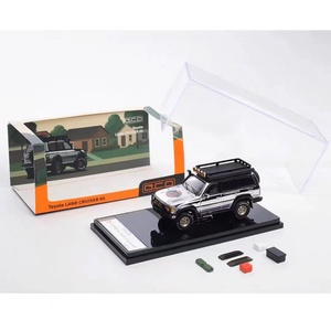 Pre-pedido <span class=keywords><strong>GCD</strong></span> Land Cruiser LC80 versión todoterreno modificada 1:64 modelo de vehículo de aleación - Product Image 5