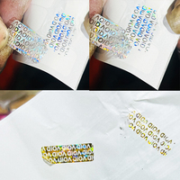 Étiquette holographique originale 3D, autocollant anti-contrefaçon, étiquette laser holographique personnalisée