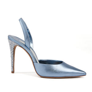 Sandales d'été classiques pour femmes, à bride arrière, bout pointu, talon haut - Product Image 2