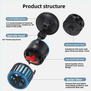 2025 plus récent fabricant de vagues avec arbre en céramique de zircone pour pompe à vagues de réservoir de poissons pour eau douce de réservoir marin - Product Image 5