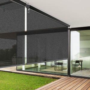 Auvent latéral de pergola de haute qualité 1m 2m 3m 4m 5m de large Stores verticaux motorisés d'extérieur pour patio - Product Image 4