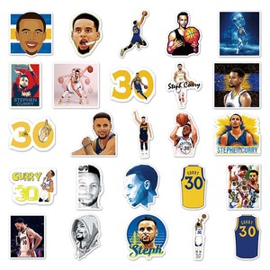 50 autocollants en PVC <span class=keywords><strong>de</strong></span> haute qualité, vente directe d'usine, populaires et inspirants, représentant la superstar du <span class=keywords><strong>basketball</strong></span> <span class=keywords><strong>NBA</strong></span>, le joueur Stephen Curry. - Product Image 3