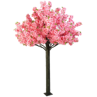 Arbre de cerisier bordeaux artificiel de 30 pouces avec 8 LED, style bonsaï, pour tables, d'intérieur, chinois, Shangpin, en promotion