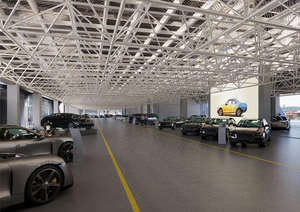 <span class=keywords><strong>Kit</strong></span> de construction métallique préfabriqué à faible coût pour garage et stockage de véhicules - Product Image 2