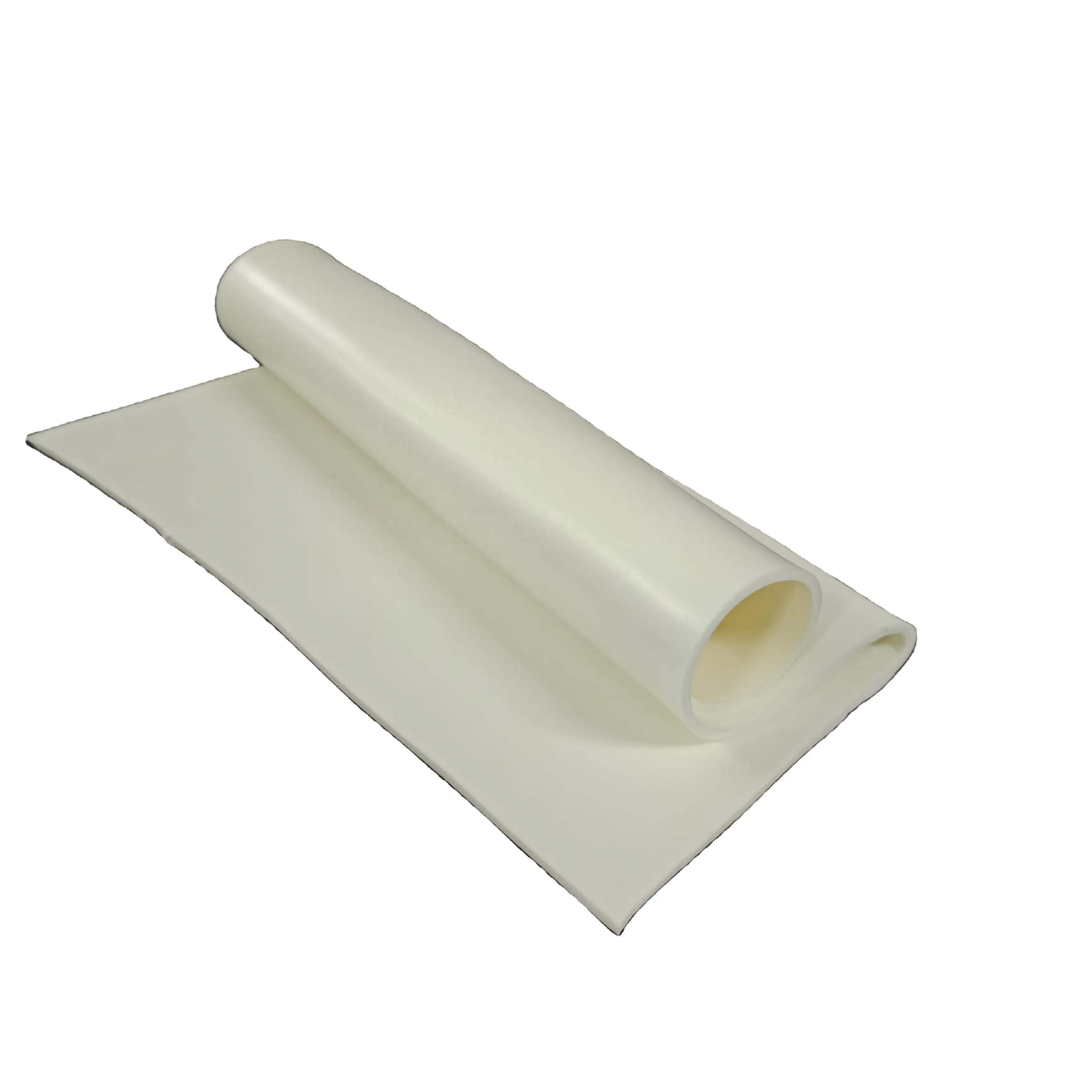 Latex foam neoprene rubber sheet roll laminated with nylon fabric