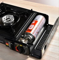Réchaud à Gaz Magnétique Portable d'Extérieur en Gros pour Camping, Accessoires de Randonnée, Marmite et Pique-nique