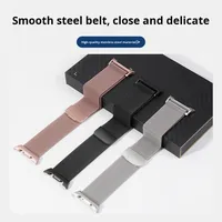 Pour Samsung Galaxy Watch 8/Watch 8 Bracelet en acier inoxydable à boucle milanaise classique Bracelet de montre intelligent avec boucle magnétique