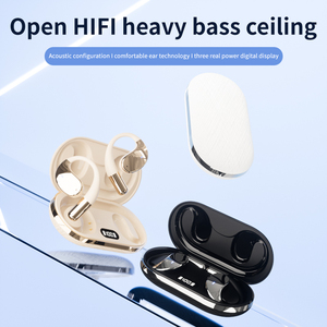Ows Không Dây Earbuds Đúng Mở Tai Thiết Kế Cho <span class=keywords><strong>V5</strong></span>.4 Tiếng Ồn Hủy Bỏ Tai Nghe Cho Đi Xe Đạp Chạy Tập Luyện Kỹ Thuật Số Hiển Thị - Product Image 6
