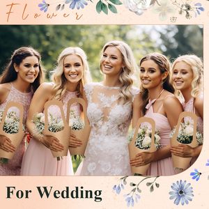 Bolsas de Regalo de Papel Kraft con Asas para Flores, Porta Ramos para Bodas, Decoración de San Valentín, <span class=keywords><strong>Floristería</strong></span> - Product Image 6
