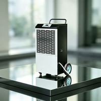 Nouveau déshumidificateur d'air électrique commercial haute performance à haute efficacité avec une capacité de 90 L et une conception portable pour une utilisation hôtelière