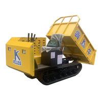 Mini-dumper sur chenilles ICLES de qualité, 1,5 tonne, neuf, 4x4, moteur diesel Yuchai, direction à gauche, caméra arrière, pour l'agriculture