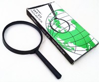 Wholesale Reading Magnifying Glasses 90mm Handheld Plastic Magnifier