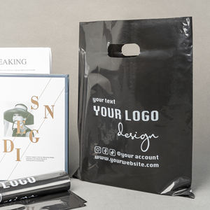 Bolsas de Compra Reutilizables y Reciclables Ecológicas de HDPE, Impresión de Logotipo Personalizado con Serigrafía, Gran Capacidad para Uso Comercial en Supermercados - Product Image 3