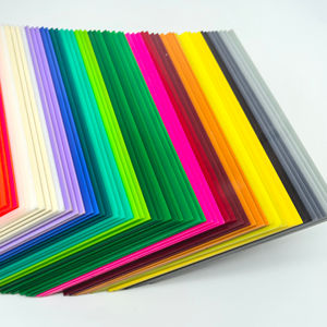 Vente en gros ignifuge coloré étanche à l'humidité 12mm 13mm 14mm feuille acrylique panneau acrylique feuille de plastique acrylique - Product Image 1