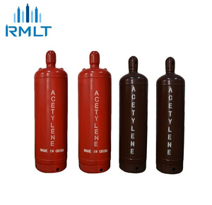 Bouteilles de gaz acétylène 40L de qualité industrielle, remplies de gaz acétylène à 99,9% de pureté, <span class=keywords><strong>prix</strong></span> compétitif - Product Image 1