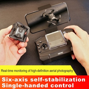 Mini Dron Quadcopter de Plástico para Niños, Control Remoto WiFi, Fotografía Aérea, Despegue/Aterrizaje <span class=keywords><strong>con</strong></span> una Sola Tecla, Giroscopio de 6 Ejes, Motor sin Escobillas - Product Image 3