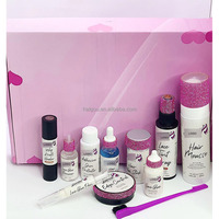Colle capillaire invisible à tenue forte et imperméable pour perruques, spray adhésif fondant pour l'installation de perruques (marque privée)