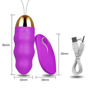 Kostenlose Individuelle Verpackung - Kabelloser Ferngesteuerter G-Punkt-Stimulator Vaginalkugel 12 Vibrationsmodi Liebeskugel Weiblicher Masturbator - Product Image 5