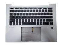 Nouveau repose-poignets supérieur N93653-001 avec clavier rétroéclairé US FP pour EliteBook 840 G11