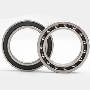 Rodamiento de <span class=keywords><strong>Pedalier</strong></span> para Bicicleta 6805-RD 25x37x6mm HT2 BB51 Compatible con la Instalación de Bielas <span class=keywords><strong>Shimano</strong></span> Hollowtech II - Product Image 1