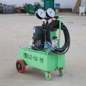 Hydraulic <b>Pump</b> For Bridge Prestressing With Pressure Gauges 60 Mpa <b>Manual</b> Operation - Product Image 2