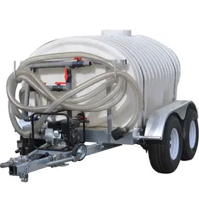 Harga Lebih Murah Traktor Derek 3000L PVC Trailer Tangki Air