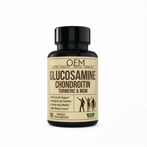 Cápsulas de Glucosamina, Condroitina, Cúrcuma y MSM (90 Cápsulas/botella) Suplemento para el Soporte de las Articulaciones - Product Image 1