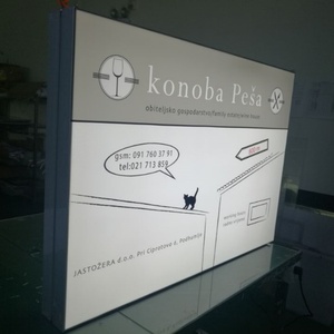 Caja de Luz LED Retroiluminada para Publicidad Exterior OEM, Impermeable, con Marco de Aluminio y Tela - Product Image 3