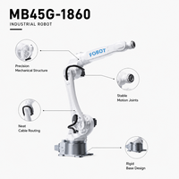 Bras robotique à 6 axes polyvalent, robot industriel articulé à 6 axes pour des tâches de fabrication polyvalentes et l'automatisation industrielle