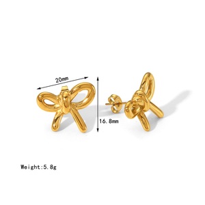 Fashion Earrings Wholesale Bulk Top-rated Ready to Ship Inventory Unique <b>Confirmation</b> <b>Gift</b> for Girls Hand Set Stones - Product Image 3