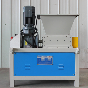 Mini rottami di metallo industriale di plastica filo di rame doppio albero trituratore macchina pompa del cambio di alta sicurezza di schiacciamento portatile - Product Image 1