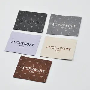 Factory Direct Custom Made Clothing Tags Branded Logo Satin Personalized Design Garment Labels Woven Tags