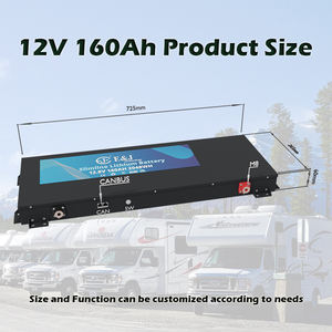 Ультратонкий литий-ионный аккумулятор 12,8 В 160Ah для RV и модифицированного автомобильного путешествия - Product Image 5