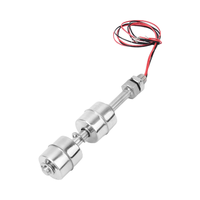 Commutateur de capteur de contrôleur de niveau d'eau à Double boule en acier inoxydable 250mm/9.84in pour interrupteur de niveau de tension de piscine 220v