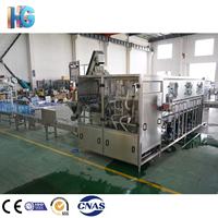 Ligne de production monobloc entièrement automatique pour le lavage, le remplissage et le bouchage de bouteilles d'eau de 5 gallons (20l) - Haute performance