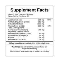 Capsules de feuilles de séné et d'aloe vera pour adultes OEM/ODM - Complément alimentaire en fibres pour le nettoyage du côlon - Capsules pour la digestion