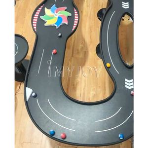 Ingeniería personalizable billar mármol rodamiento de bolas adivinanzas batalla juego de carreras camino pista pinball mármol Montaña Rusa - Product Image 6